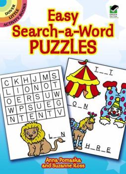 Paperback Easy Search-A-Word Puzzles Book