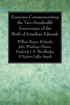 Paperback Exercises Commemorating the Two-Hundredth Anniversary of the Birth of Jonathan Edwards Book