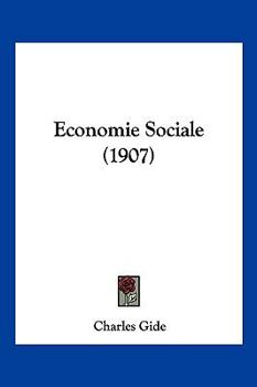 Paperback Economie Sociale (1907) [French] Book