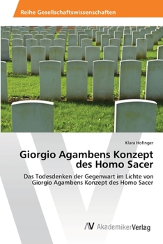 Paperback Giorgio Agambens Konzept des Homo Sacer [German] Book