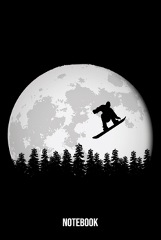 Notebook: Snowboard Notebook Blank Dot Grid Snowboarding Journal dotted with dots 6x9 120 Pages Checklist Record Book Snowboarder Take Notes Winter ... Women Kids Christmas Gift Snowboarder Boarder