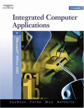 Paperback Integrated Computer Applications, Modules 1-8 [With CDROM] Book