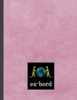 ex-bord: Notebook College Ruled Line Paper, Journal, Diary, Composition Book for school Student Gift Kids Teenager Adult Teacher