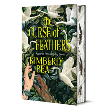 Hardcover The Curse of Feathers: Deluxe Stenciled Edges Book