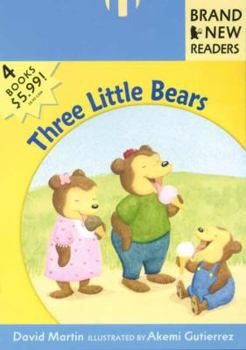 Paperback Three Little Bears: Brand New Readers Book