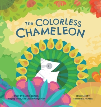 Hardcover The Colorless Chameleon (8X8 Hardcover) Book