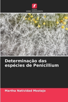 Paperback Determinação das espécies de Penicillium [Portuguese] Book