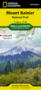 Map Mount Rainier National Park Map Book