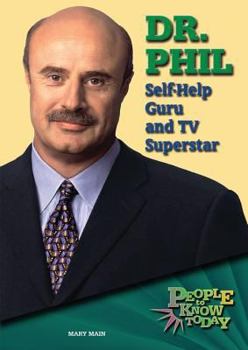 Library Binding Dr. Phil: Self-Help Guru and TV Superstar Book