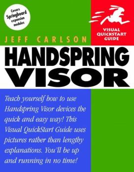 Paperback Handspring Visor (Visual QuickStart Guide) Book