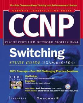 Hardcover CCNP Building Cisco Multilayer Switched Networks Study Guide (Exam 640-504) [With CDROM] Book