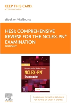 Printed Access Code Comprehensive Review for the Nclex-Pn(r) Examination - Elsevier eBook on Vitalsource (Retail Access Card): Comprehensive Review for the Nclex-Pn(r) Ex Book
