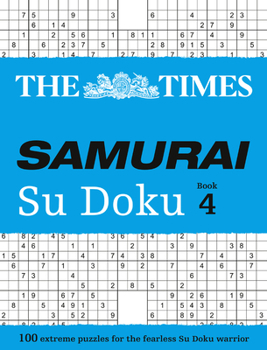 Paperback The Times Samurai Su Doku Book 4: Volume 4 Book