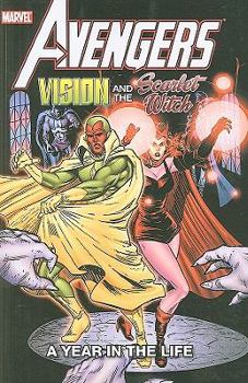 Paperback Vision and the Scarlet Witch: A Year in the Life Book