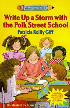Paperback Write Up a Storm with the Polk Street School Book