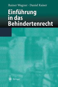 Paperback Einführung in Das Behindertenrecht [German] Book