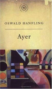 Hardcover A.J. Ayer: Analysing What We Mean Book
