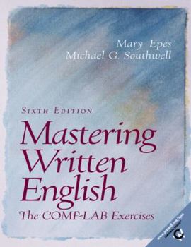 Paperback Mastering Written English: The Comp-Lab Exercises (6th Edition) Book