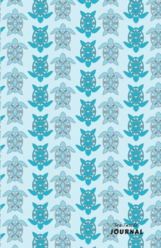 Sea Turtle Journal: Lined 135 Page Notebook, Journal, Diary,  5.5 by 8.5, Blue Turtles, Ocean Theme