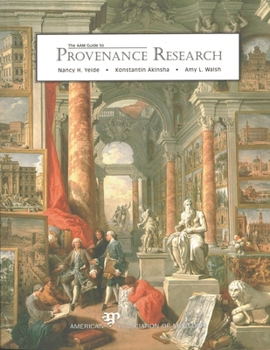 Paperback Aam Guide to Provenance Research Book
