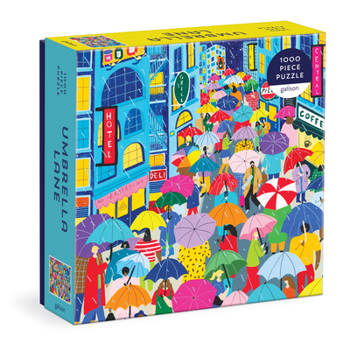 Misc. Umbrella Lane 1000 Piece Puzzle in Square Box Book