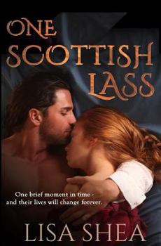 Paperback One Scottish Lass - A Regency Time Travel Romance Book