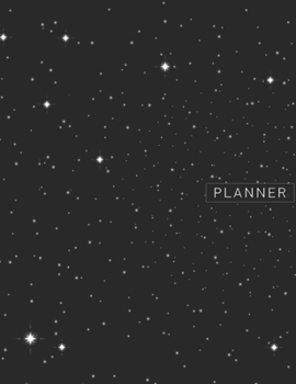 Planner: Galaxy 2 Year Monthly Planner with Note Pages (24 Months) | Jan 2020 - Dec 2021 | Month Planning | Appointment Calendar Schedule | Plan Each Day, Set Goals & Get Stuff Done