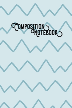 Composition Notebook: College Ruled 6" x 9" Forest Walk Writing Notes Journal,Office,Kids,School and college student.