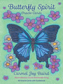 Misc. Butterfly Spirit Oracle Cards: 60 Oracle Cards with Guidebook Book