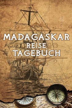 Paperback Madagaskar Reise Tagebuch: Gepunktetes DIN A5 Notizbuch mit 120 Seiten - Reiseplaner zum Selberschreiben - Reisenotizbuch Abschiedsgeschenk Urlau [German] Book