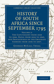 Paperback History of South Africa Since September 1795 Book