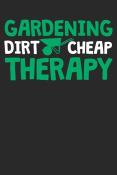 Gift Notebook: Gardening 6x9 Dot Grid 120 Pages