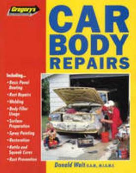 Hardcover Gregory's Motoring Books and Guides: Car Body Repairs Book