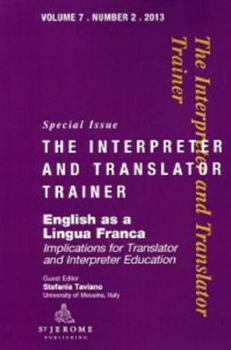 Paperback English as a Lingua Franca: Implications for Translator and Interpreter Education Book