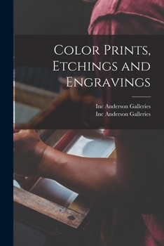 Paperback Color Prints, Etchings and Engravings Book