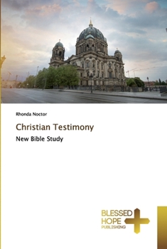 Paperback Christian Testimony Book