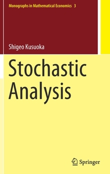 Hardcover Stochastic Analysis Book