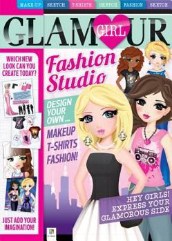 Paperback Glamour Girl Fashion Studio Book