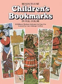 Paperback Children's Bookmarks in Full Color: 30 Different Markers Perforated for Easy Detaching Book