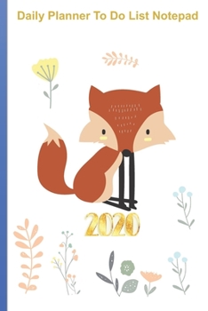 Paperback Daily to-do planner notepad 2020: 120 Pages Daily Planner Book