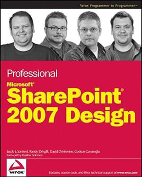 Paperback Professional Microsoft SharePoint 2007 Design Book