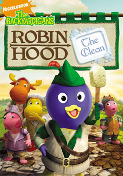 DVD The Backyardigans: Robin Hood The Clean Book