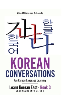 Paperback Korean Conversations Book 2: Fun Korean Language Learning Book