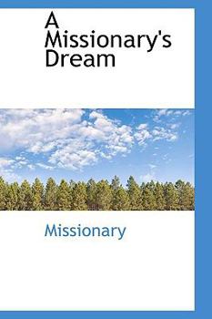 Paperback A Missionary's Dream Book