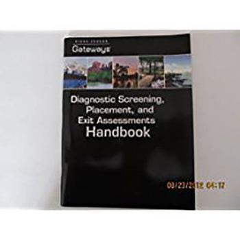 Paperback Steck Vaughn Gateways: Handbook Levels 1-4 Diagnostic Placement Exit Assessment Book
