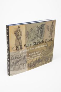 Hardcover Civil War Sketch Book: Drawings from the Battlefront Book