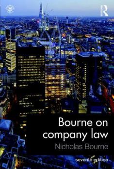 Paperback Bourne on Company Law Book