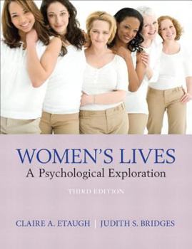Paperback Women's Lives: A Psychological Exploration (3rd Edition) Book