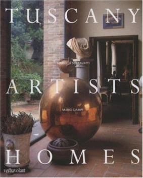 Hardcover Tuscany Artists Homes Book