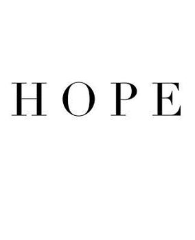 Hope: A decorative book for coffee tables, bookshelves and interior design styling Stack deco books together to create a custom look in any room